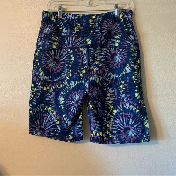 Pants - Lands' End Tie Dye Biker Shorts Size M (10-12)